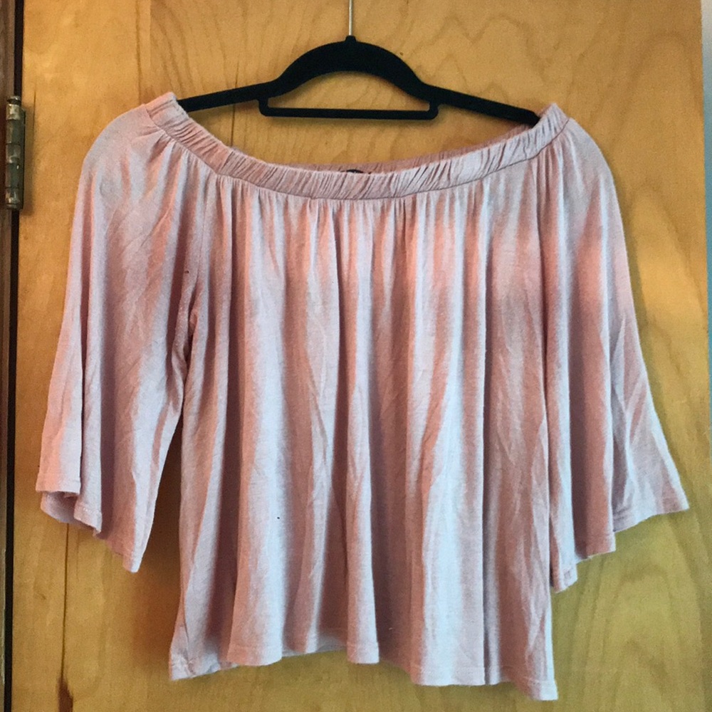 Off the shoulder shirt
